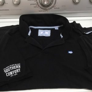 Southern Comfort embroidered logo polo EUC XXL